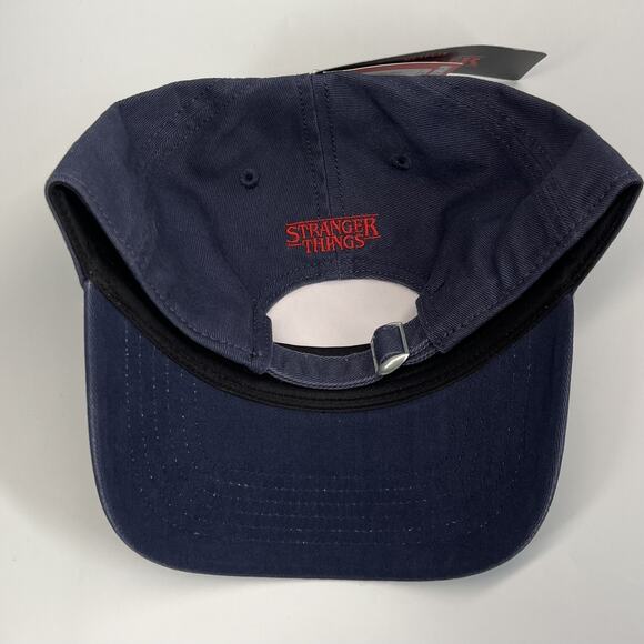 NEW 2025 Stranger Things Snapback Official Merchandise HAWKINS WSQK 94.5 Unisex - Picture 4 of 7